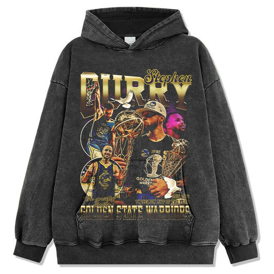 Stephen Curry Gold Hoodie